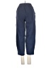 Unbranded Solid Blue Casual Pants Size S - photo 2