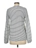 Ann Taylor LOFT Silver Long Sleeve T-Shirt Size M - photo 2