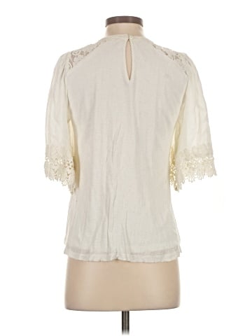 Feathers 3/4 Sleeve Blouse (view 2)