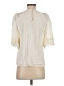Feathers Ivory 3/4 Sleeve Blouse Size S - photo 2