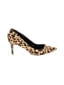 Gap Animal Print Gold Tan Heels Size 8 1/2 - photo 1