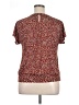 West Kei Red Short Sleeve Blouse Size XL - photo 2