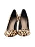 Gap Animal Print Gold Tan Heels Size 8 1/2 - photo 2