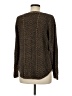 Eight Eight Eight Chevron-herringbone Brown Pullover Sweater Size M - photo 2