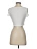 Shein White Short Sleeve T-Shirt Size 2 - photo 2