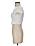 Shein White Short Sleeve T-Shirt Size 2 - photo 5