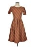 Lularoe Argyle Brown Casual Dress Size S - photo 1