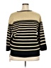 Alfred Dunner Stripes Gold Pullover Sweater Size 2X - photo 2