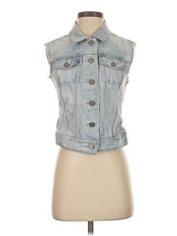 Paige Denim Vest (view 1)