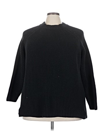 Woman Within Pullover Sweater (view 1)