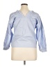 Assorted Brands Blue 3/4 Sleeve Blouse Size XL (estimated) - photo 2