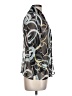 Nicola 100% Polyester Silver 3/4 Sleeve Blouse Size L - photo 4