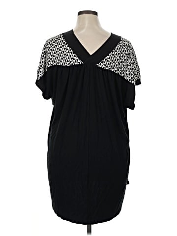 Melissa McCarthy Seven7 Short Sleeve Blouse (view 2)