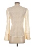 Hinge Ivory Long Sleeve Blouse Size S - photo 2