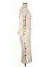 Assorted Brands Ivory Casual Dress Size L - photo 4