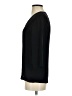 Theory 100% Silk Black 3/4 Sleeve Top Size P (petite) - photo 5