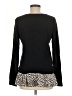 Ann Taylor LOFT Animal Print Black Pullover Sweater Size M - photo 2