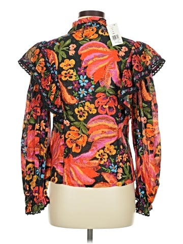 FARM Rio Long Sleeve Blouse (view 2)