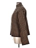 Line & Dot Houndstooth Brown Turtleneck Sweater Size L - photo 5