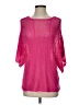 Assorted Brands 100% Acrylic Pink Poncho Size S - photo 1