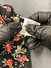 Unbranded Floral Black Casual Dress Size M - photo 8