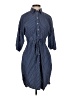 Zara Blue Casual Dress Size S - photo 1