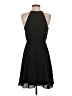 Attention 100% Polyester Solid Black Cocktail Dress Size XS - photo 2