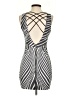 Bebe Graphic Gray Casual Dress Size S - photo 2