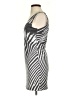 Bebe Graphic Gray Casual Dress Size S - photo 5