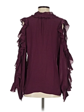 Parker 3/4 Sleeve Silk Top (view 2)