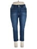 Angels Solid Blue Jeans Size 33 waist - photo 1