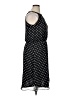 JBS 100% Polyester Polka Dots Black Cocktail Dress Size 14 Petite - photo 4