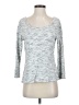 Ethics by T4T Gray 3/4 Sleeve Top Size S - photo 1