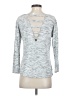 Ethics by T4T Gray 3/4 Sleeve Top Size S - photo 2