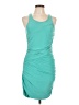 Soprano Solid Teal Cocktail Dress Size L - photo 1