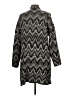 Lucky Brand Chevron-herringbone Gray Coat Size L - photo 2