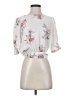 Meraki 100% Polyester Ivory 3/4 Sleeve Blouse Size S - photo 1