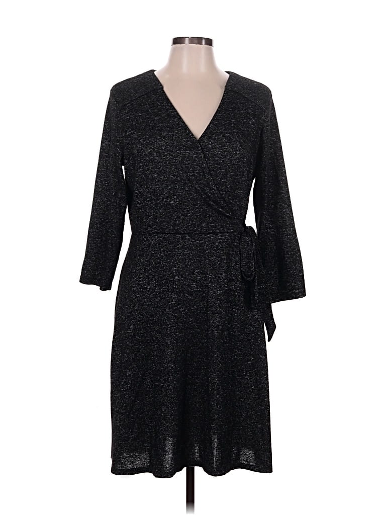 Pre-owned Apt. 9 Casual Dress In Black