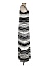 Chico's Graphic Silver Casual Dress Size Med (1) - photo 4