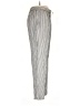 Maggie Lawrence Houndstooth Silver Casual Pants Size L - photo 4