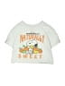 Peanuts White Short Sleeve Top Size S (kids) - photo 1
