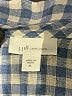 J.Jill Checkered-gingham Blue 3/4 Sleeve Button-Down Shirt Size XL - photo 7