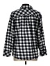 Talbots 100% Cotton Checkered-gingham Black Long Sleeve Button-Down Shirt Size 12 - photo 2
