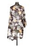 Ann Taylor LOFT Outlet 100% Polyester Brown Kimono One size - photo 2