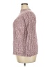 JL Studio Tweed Burgundy Turtleneck Sweater Size 2X - photo 5