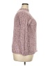JL Studio Tweed Burgundy Turtleneck Sweater Size 2X - photo 4