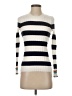 Ann Taylor LOFT Stripes White Turtleneck Sweater Size XXS - photo 1