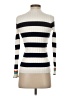 Ann Taylor LOFT Stripes White Turtleneck Sweater Size XXS - photo 2