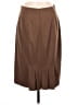 Grace Elements Solid Brown Formal Skirt Size 8 - photo 2