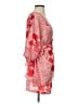 Alexis 100% Polyester Paisley Red Cocktail Dress Size S - photo 4